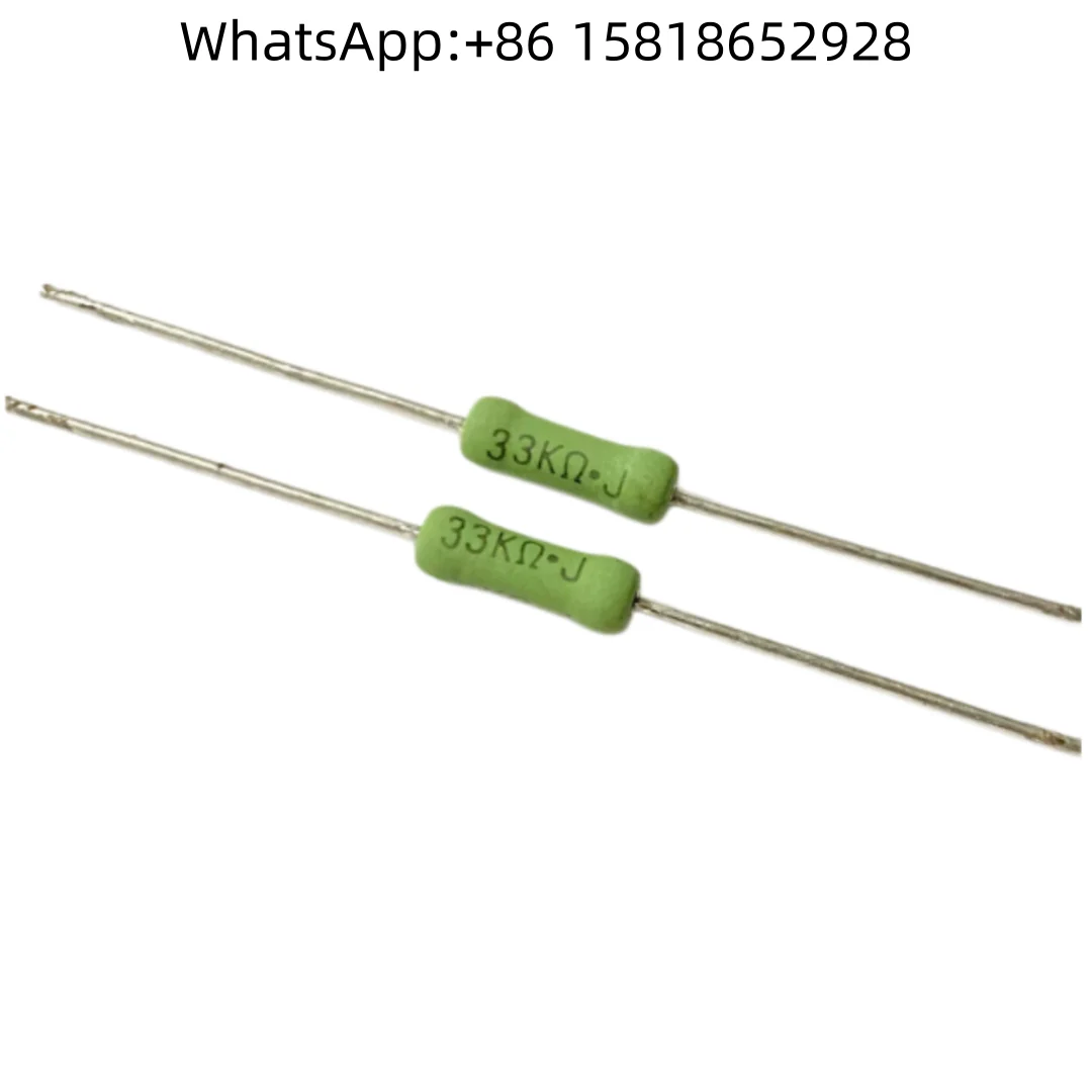 10pcs SPR2CT52A333J 33K Kinwai Made in Japan 5% 2W Axial Carbon Film Resistors for Audio
