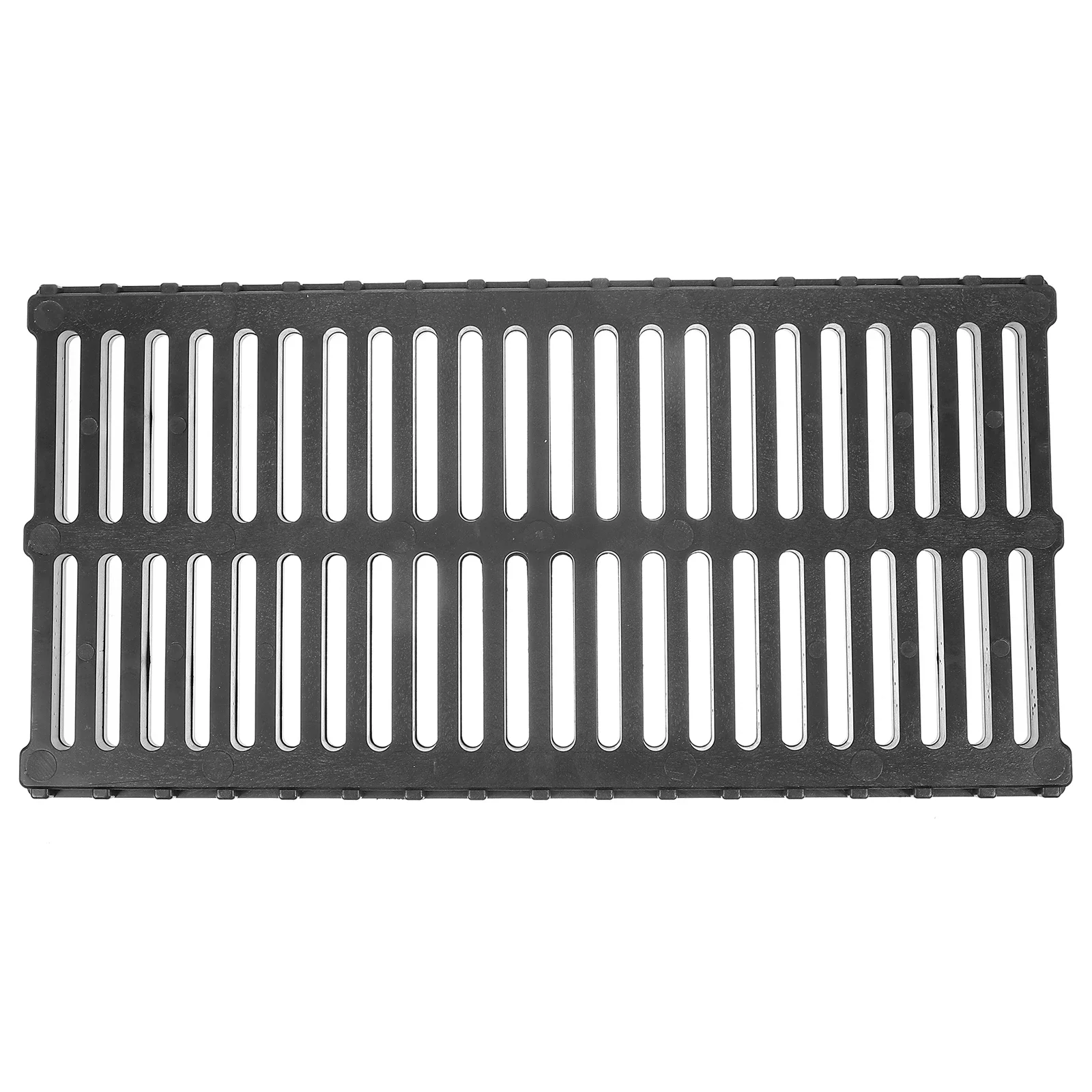 

Trench Cover Drain Outdoor Kitchen Sewer Grille Garage Floor French Plastic Grille Replaceable Trench Grate Sewer Accessories