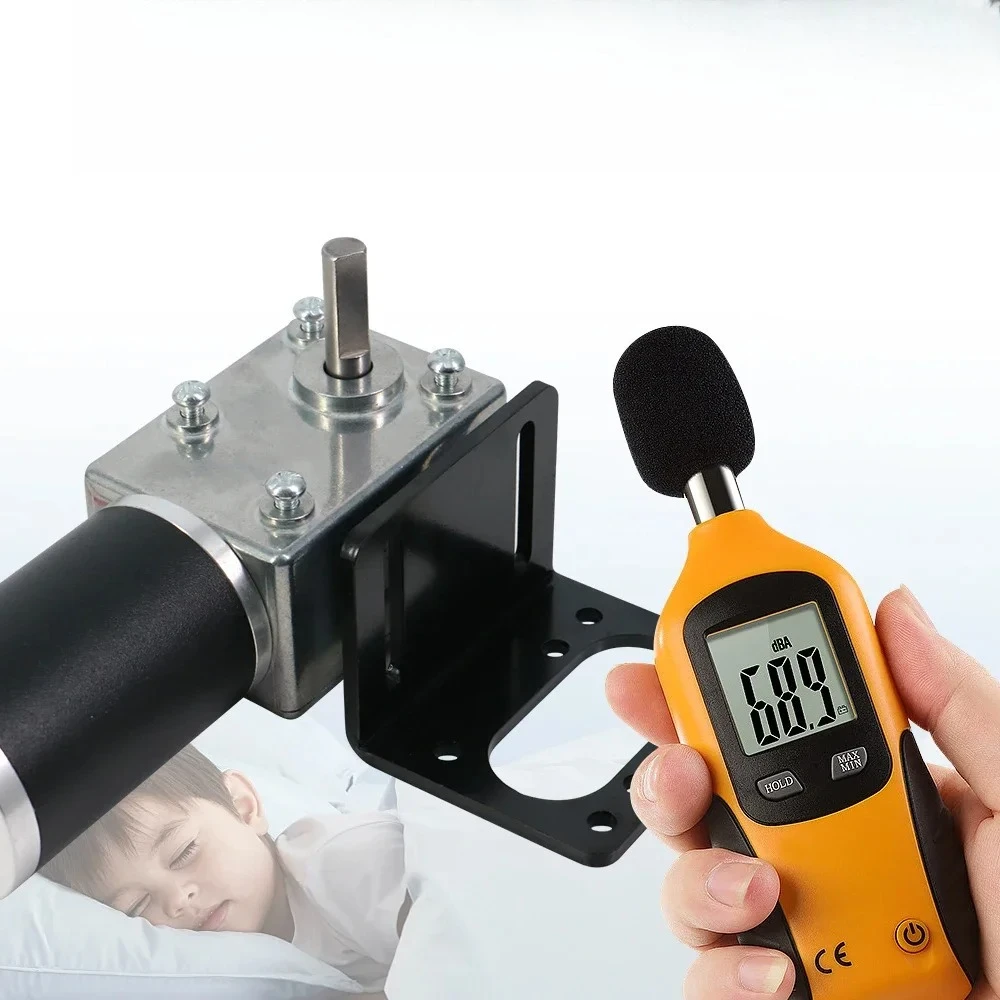 5882-50ZY  Worm Encoder Micro DC Reduction Motor Self locking Speed Control Small Motor 12V 24V