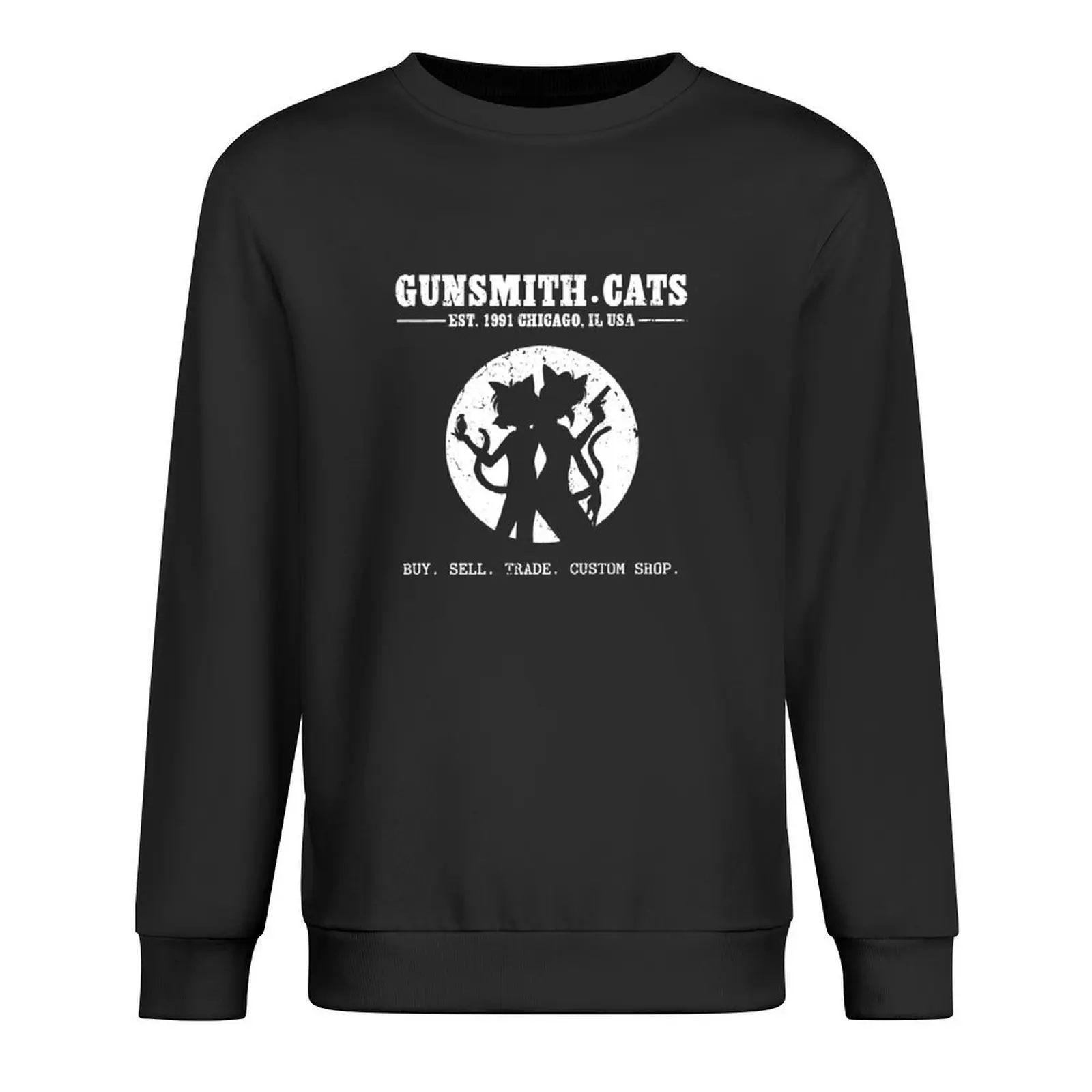 Gunsmith Cats Shop Pullover tracksuit men men's clothes korean style clothes autumn jacket men hooded sweatshirts