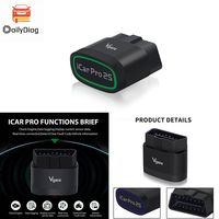 New Vgate iCar Pro 2S ELM327 Bluetooth 5.3 for Android/IOS/PC OBD2 Car/Tram Diagnostic Tool ELM 327 OBD 2 V2.3 Auto Scanner