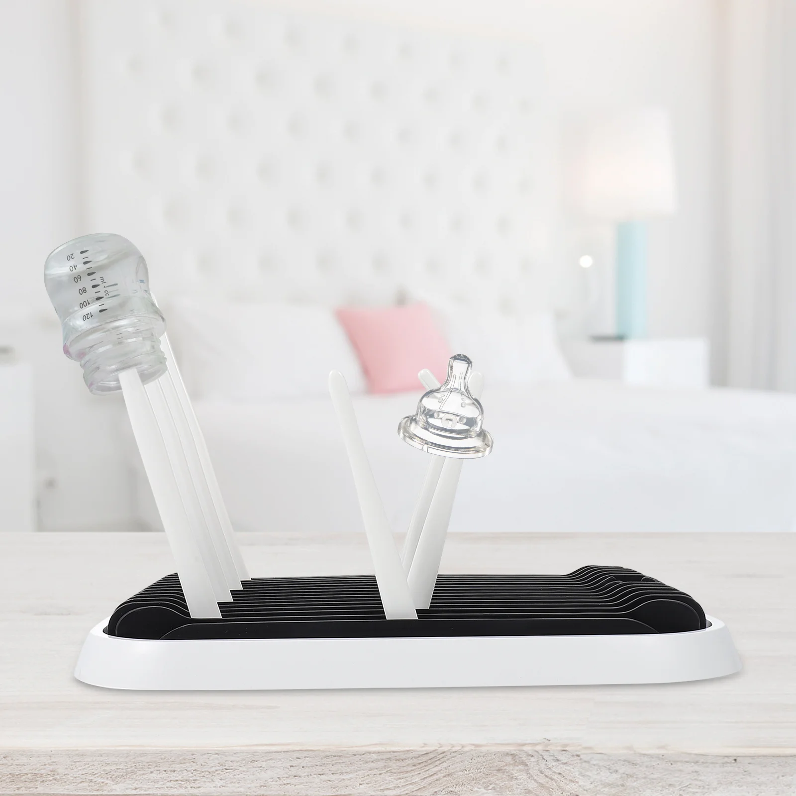 

1 шт., сушилка для детских бутылочек, складная подставка для хранения, многофункциональный держатель для бутылочек, сушилка для чашек, очков, кухонного использования