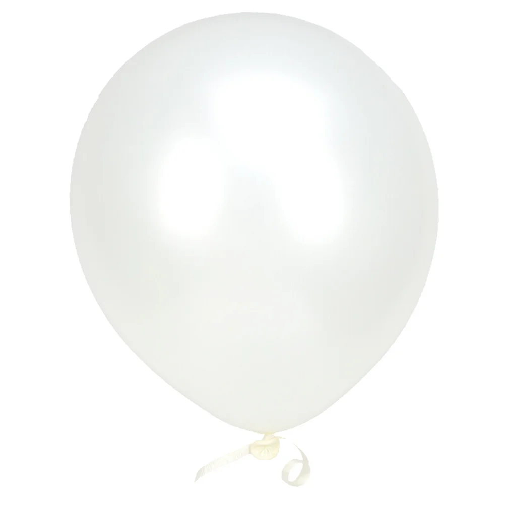 

50Pcs White Black Pearl Luster Balloons Latex Elegant Wedding Birthday Party Festival Decoration Balloon Luster Balloon
