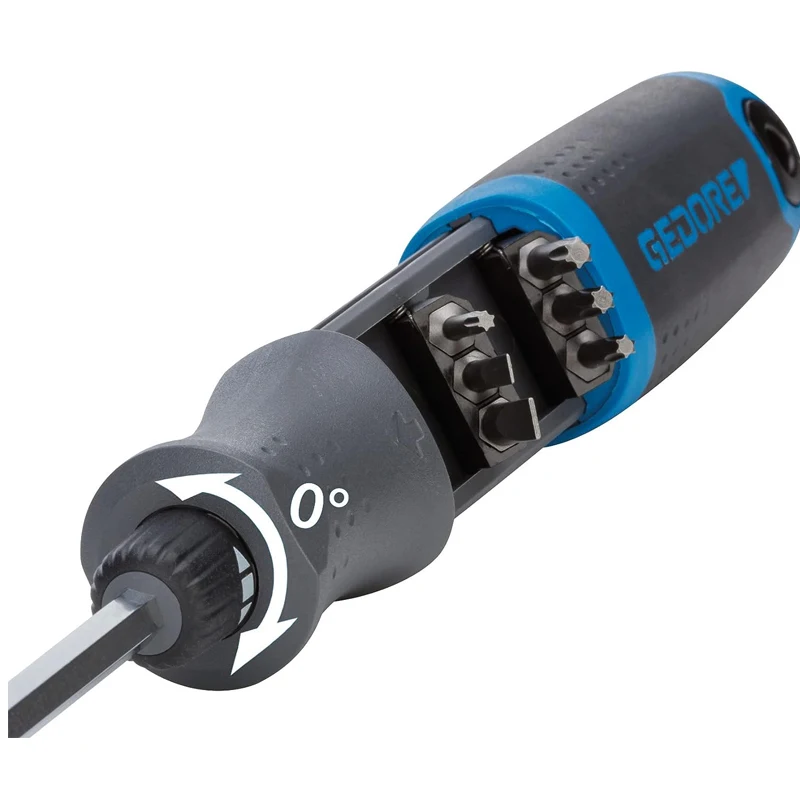 GEDORE 2169-012 Library Screwdriver With Silent Ratchet Function High Quality Materials Exquisite Workmanship Simple Operation