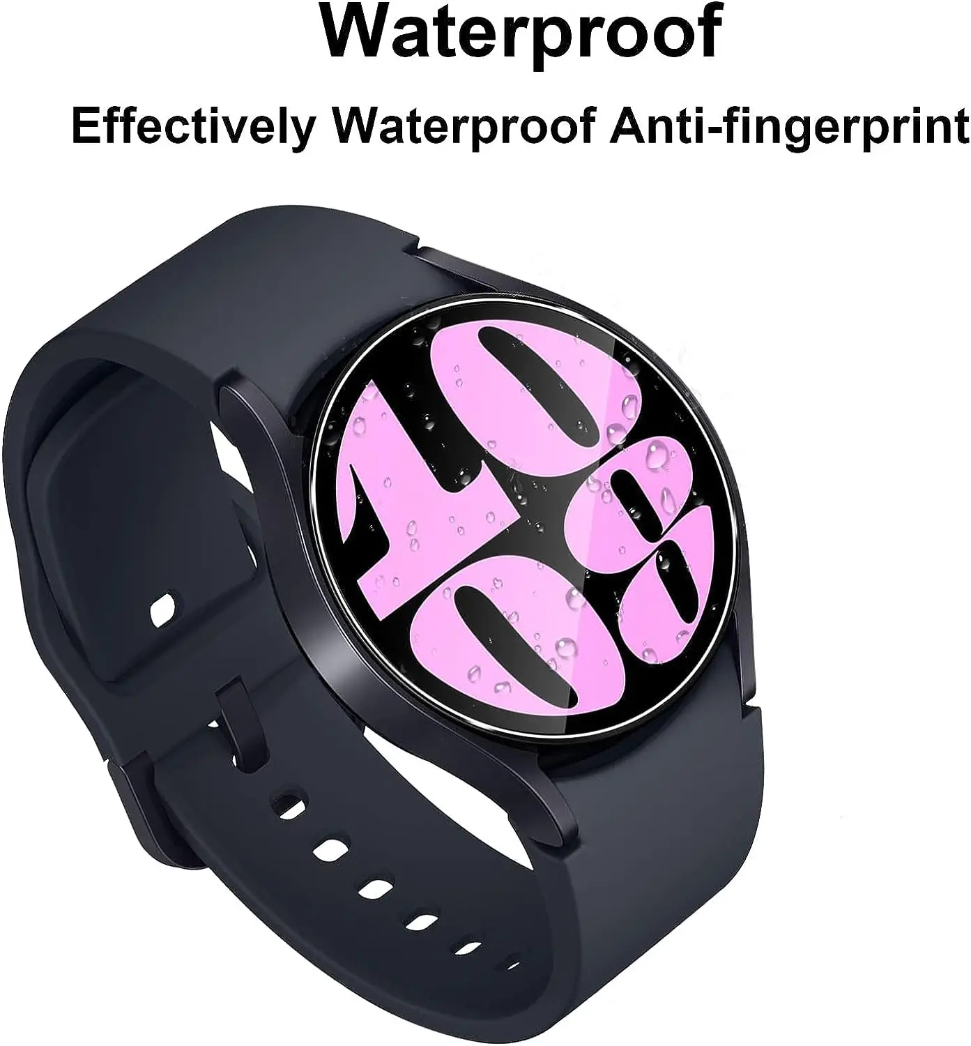 3/6Pcs Watch Protective Film For Samsung Galaxy Watch 6 40mm/44mm Anti-fall Scratch Tempered Film Smart Watch HD Screen Film