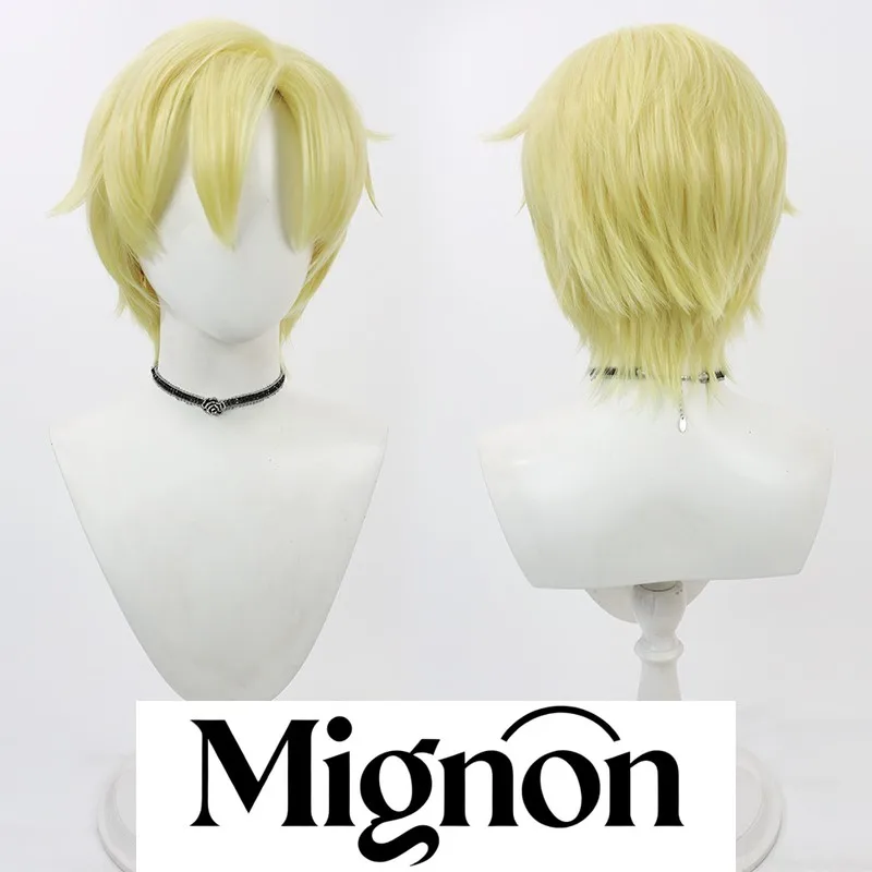 

Ouran High School Host Club Tamaki Suoh cosplay wig blue yellow spikes Halloween gift