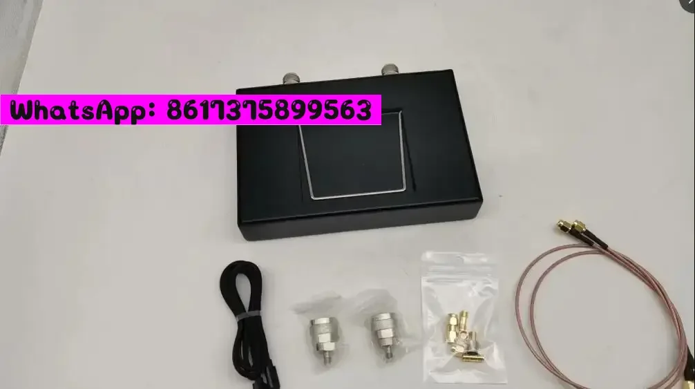 SV 4401 A 7 inch IPS Touch LCD 50 KHz ~4.4 GHz Vector Network HF VHF UHF Antenna 100 DB Dynamic VNA English Version