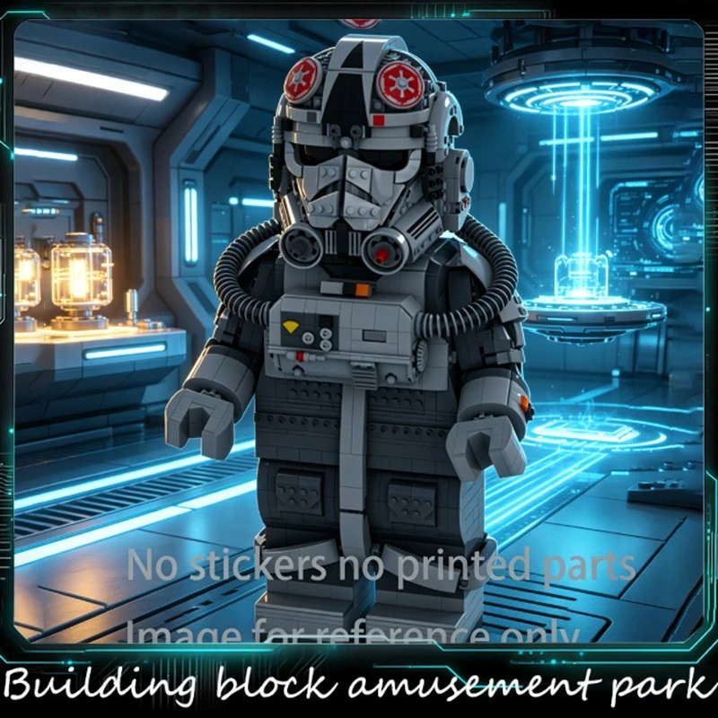 

2054 PCS MOC Star Battle Driver Megafigure Model Building Blocks Bricks Creative Assembly Educational Toy For Kids Popular Gifts