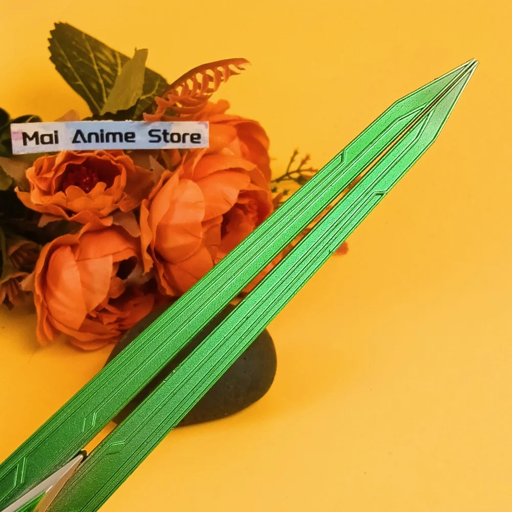 8.6in valorant katana anime cosplay prop faca ninja lâmina de espada de metal tamanho real katana sabre samurai original brinquedo afiado presente