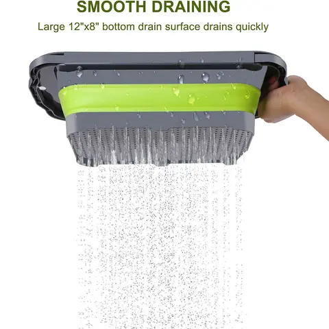 LMETJMA विस्तार योग्य हैंडल के साथ बंधनेवाला कोलंडर, सिंक के ऊपर कोलंडर छलनी, सब्जी फल कोलंडर छलनी, JT40 8 best sales कोलंडर - №8