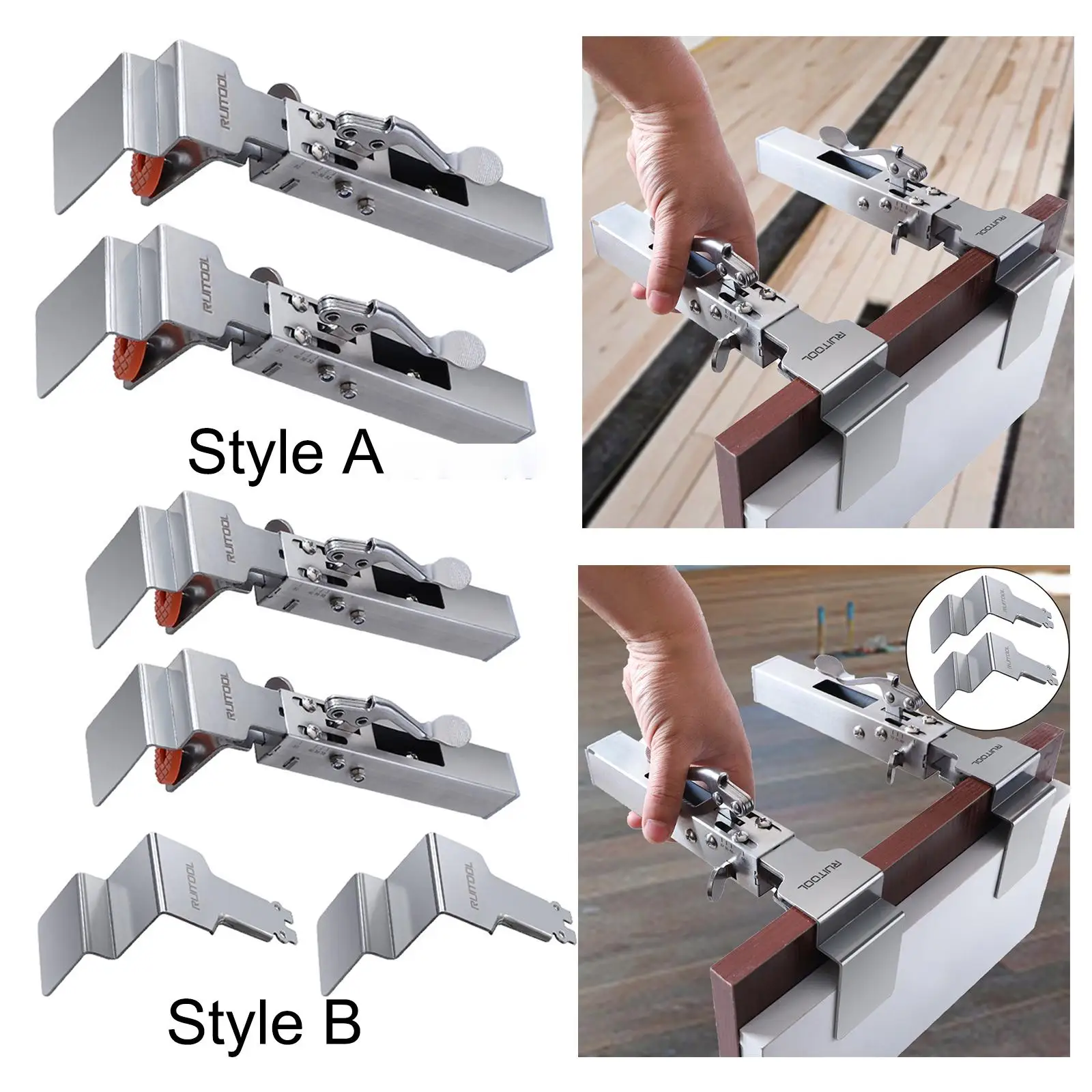 

2 Pieces Adjustable Drawer Fixing Clamps Drawer Fixing Clips for Carpenter
