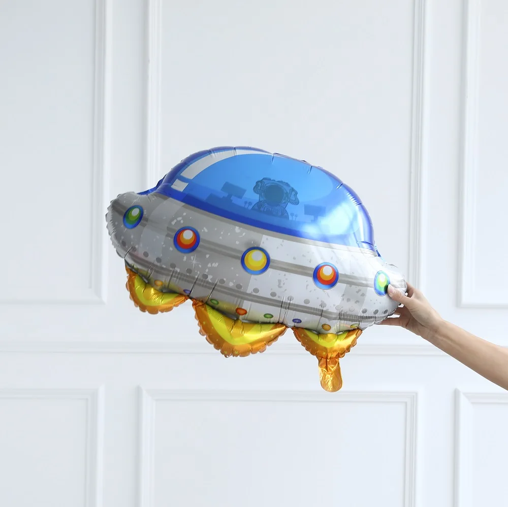 133pcs Universe Outer Space Astronaut Rocket Galaxy Theme Balloons Garland Arch Kit Boy Birthday Party Decors Globos Baby Shower