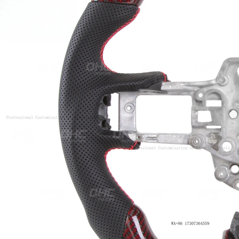 Suitable for Ford Mustang EcoBoost GT Cobra forged carbon fiber steering wheel modification