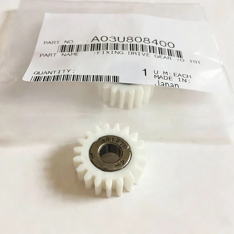 

A03U808400 FIXING DRIVE GEAR CD 19 T for Konica Minolta C6500 C6501 C6000 C7000