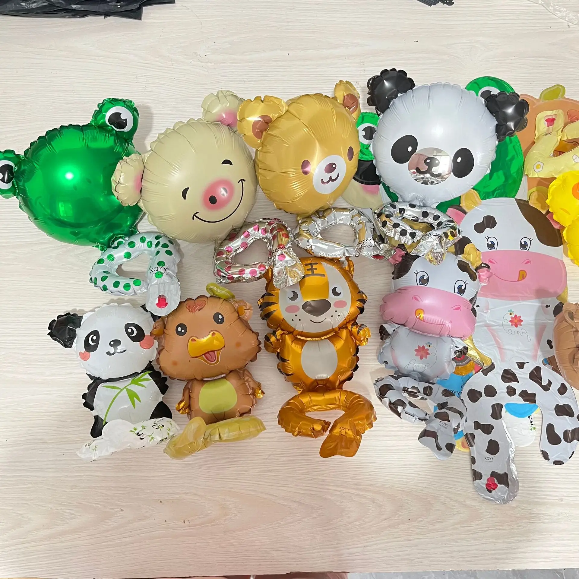 5pcs Random Animal Wrist Balloon Children\'s Day Birthday School Shopping Mall Decoration Balloon Small Gift
