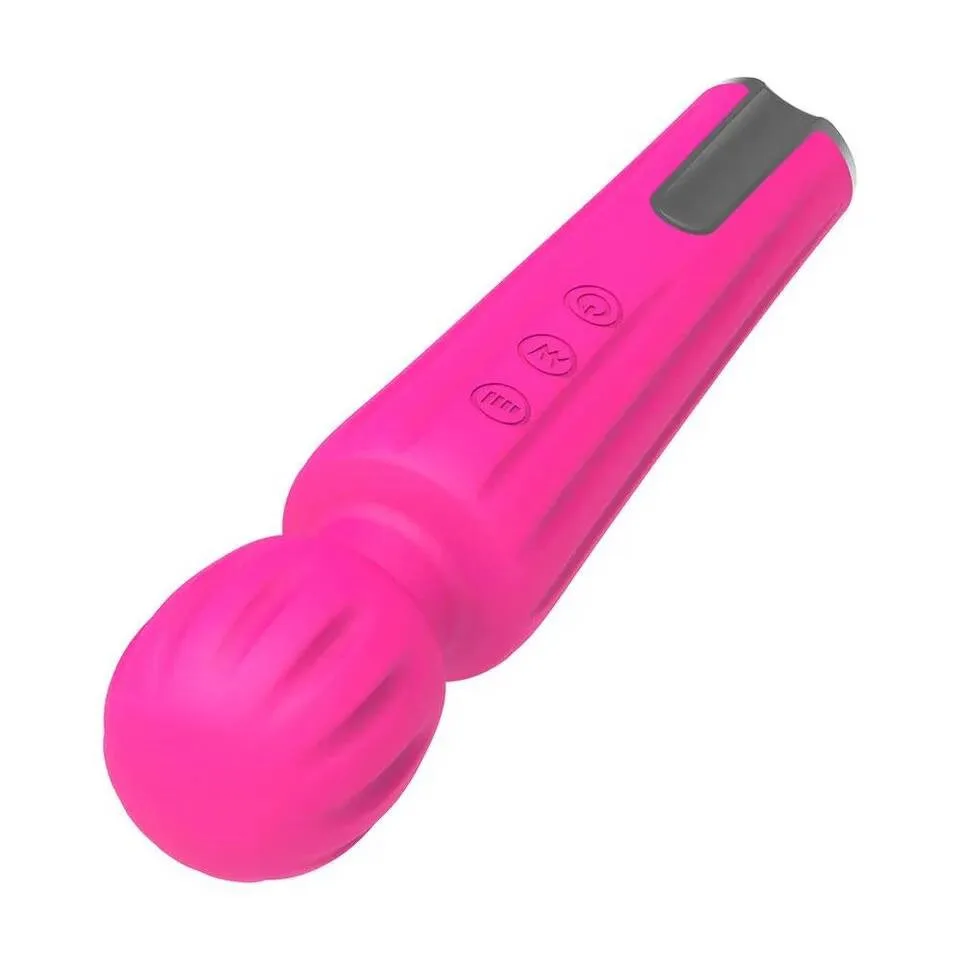 Mini Honey Bean Women's Electric Massager 10-speed G-point Masturbator Customizable AV Stick Adult Sex Products