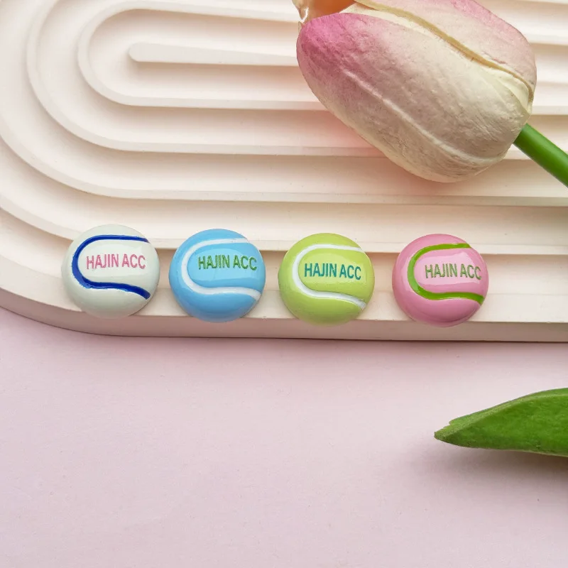 5pcs Tennis shoe buckle acrylic DIY jewelry accessories mobile phone case cream glue hole shoe flatback hairpin hair accessories