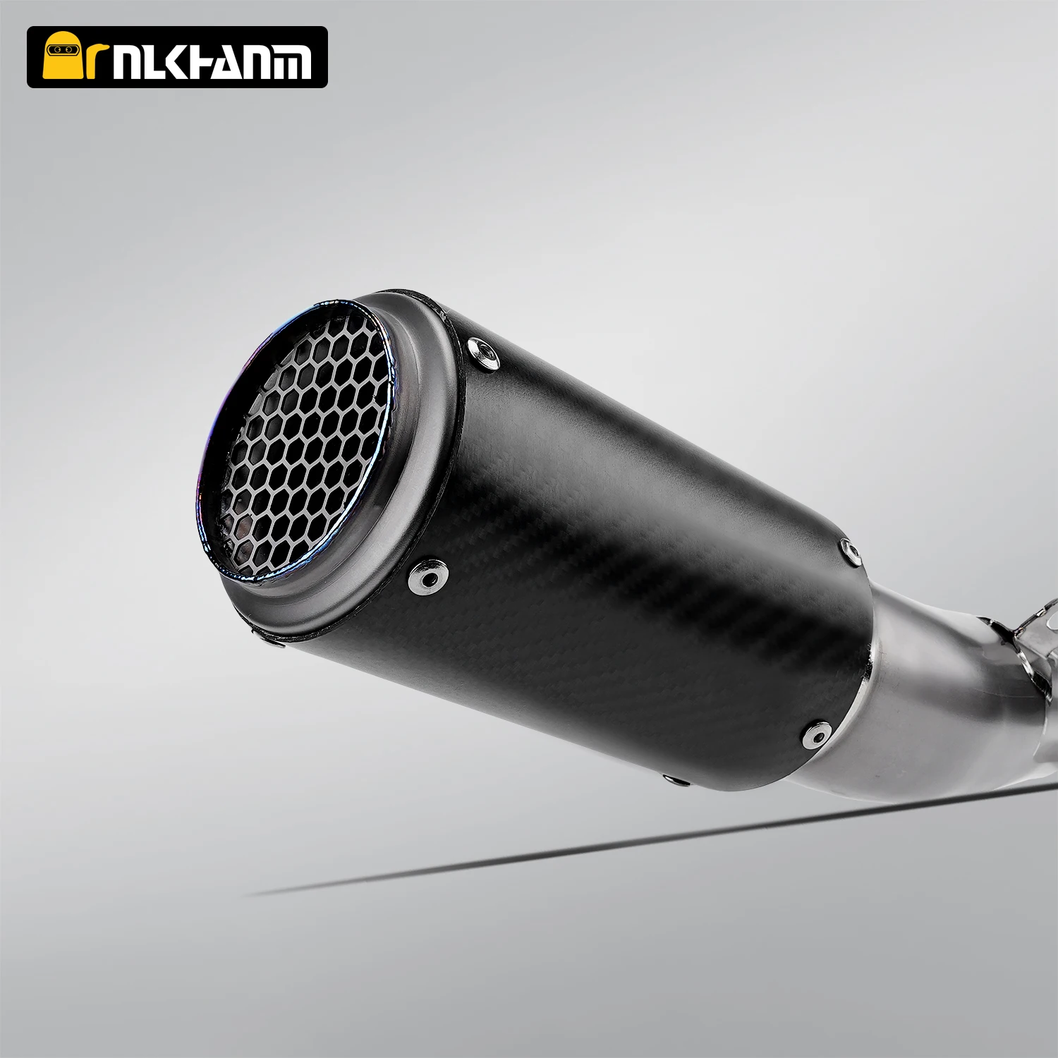 Proyek CR-T Ti. Knalpot racing SC slip on untuk YAMAHA YZF R1 R1M 2015-2024