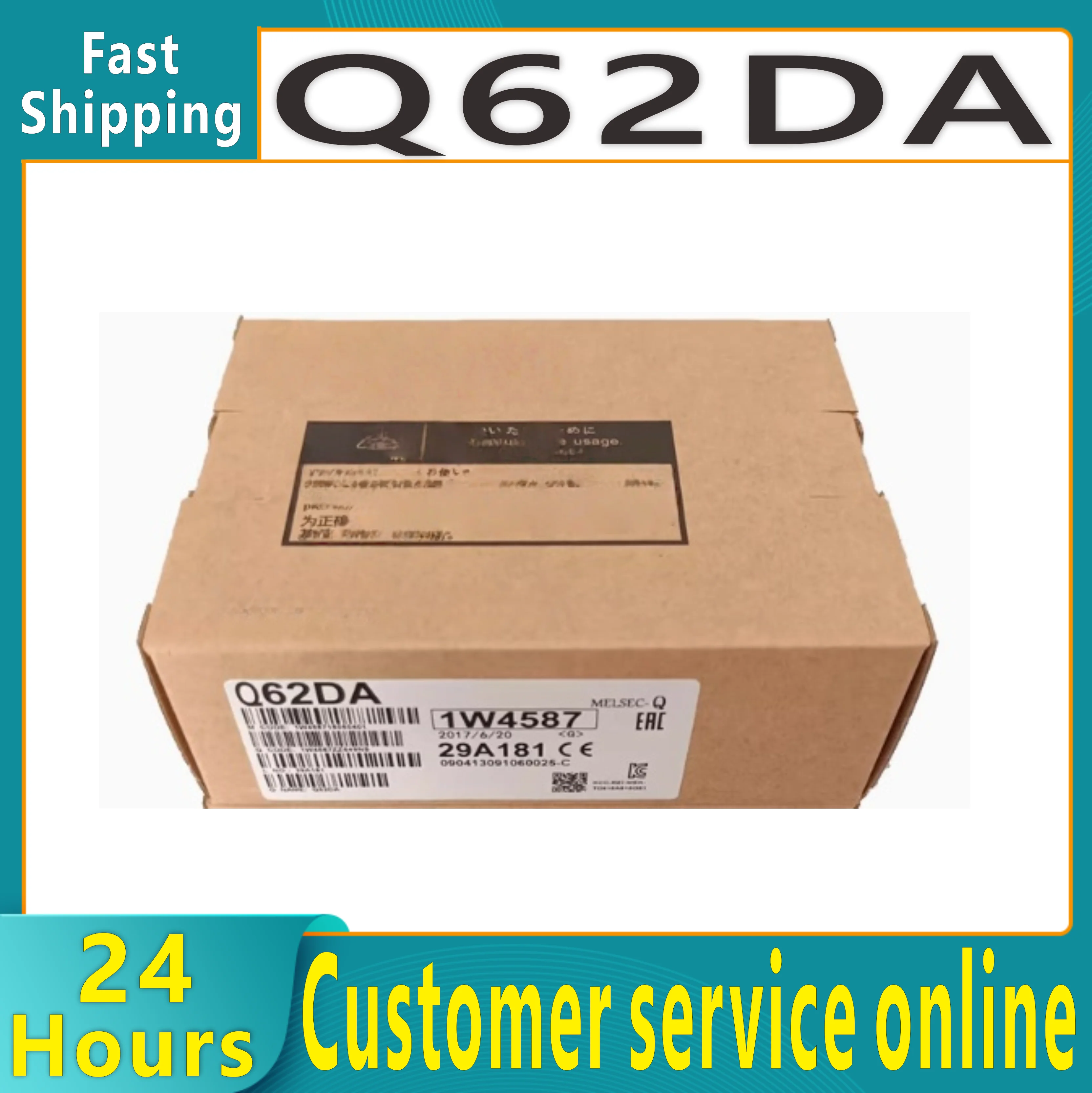 New original Q series module Q62DA Q64DA Q64AD Q64AD-GH Q68ADV Q68DAV Q68DAI Q68ADI Q68AD-G