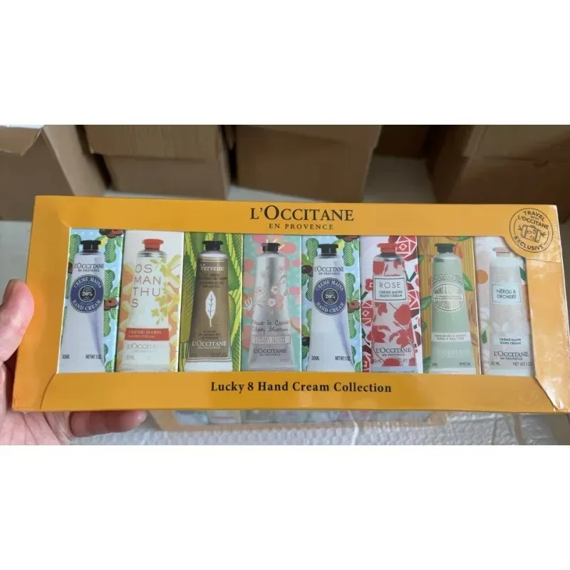 

Подарочная коробка из восьми частей, крем для рук, фрукты ши, вишня, роза, аромат, долговечный осенне-зимний увлажняющий сувенир для ухода за руками