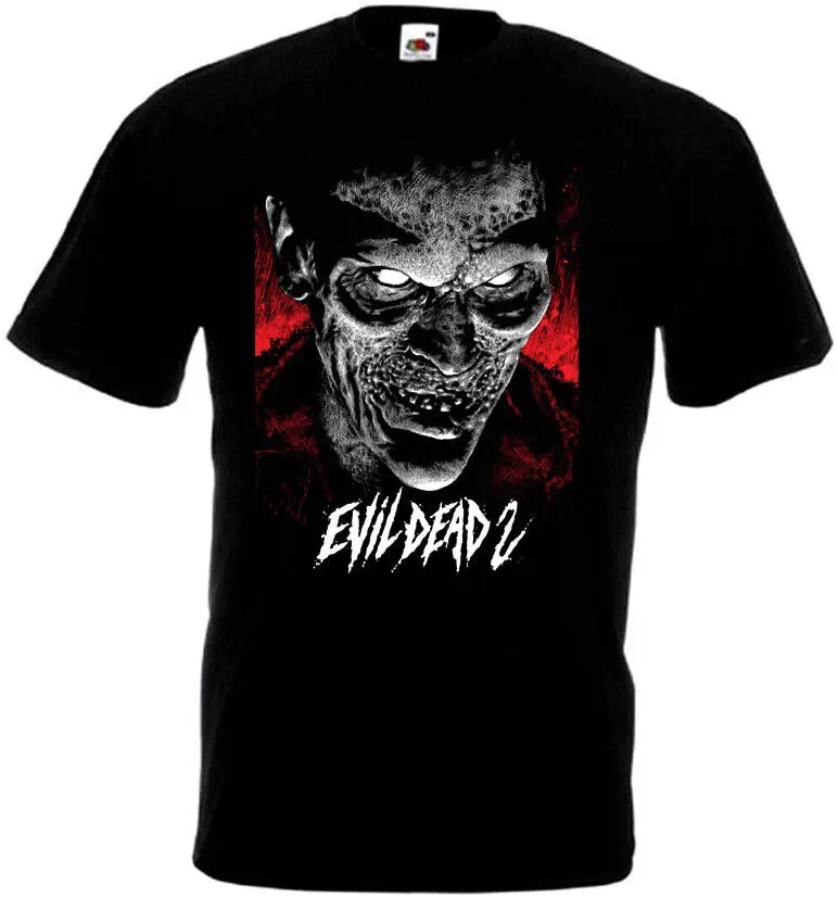 Evil Dead 2 v.11 T shirt black movie poster horror all sizes S-5XL