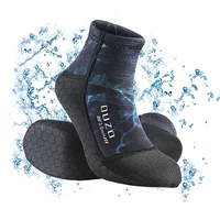 Calcetines de neopreno para buceo de 3mm, antideslizantes, para adultos, playa, Unisex, traje de neopreno cálido, snorkel, deportes acuáticos, calcetines de buceo