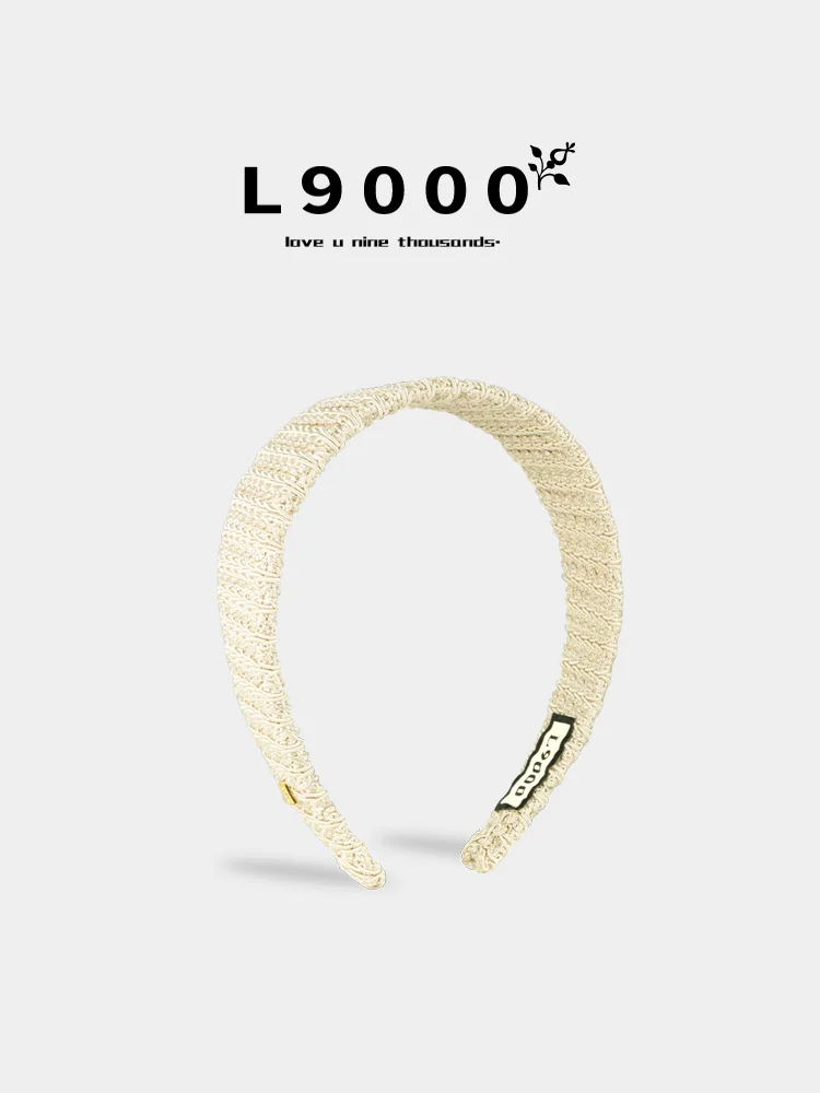 l9000-ゴールドラベル織り込みヘアバンド-レディース-ハイエンド-ワイドエッジ-デイリーアウトドアウェア-ハイヘアラインヘッドウェアに最適