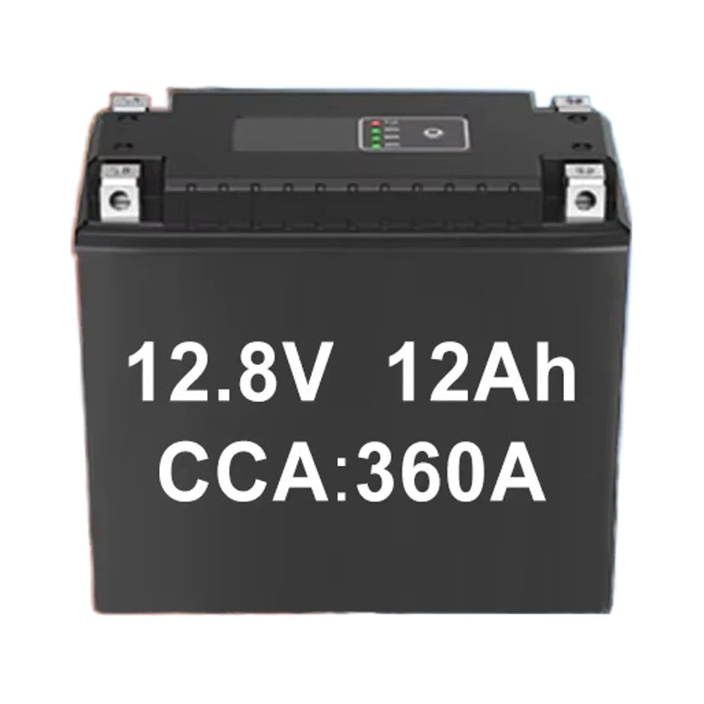 Customized 12.8V 12Ah LiFePO4 Motorcycle Battery Pack Condition High Performance Lithium Ion Electric Motorcycle Battery