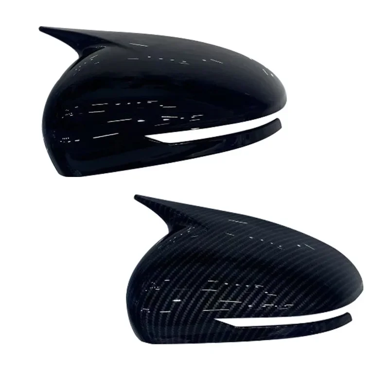 

Car Sticker Rearview Side Mirror Cover Fit For Genesis G70 2017-2023 Wing Cap Exterior Door Rear View Case Trim Carbon Fiber