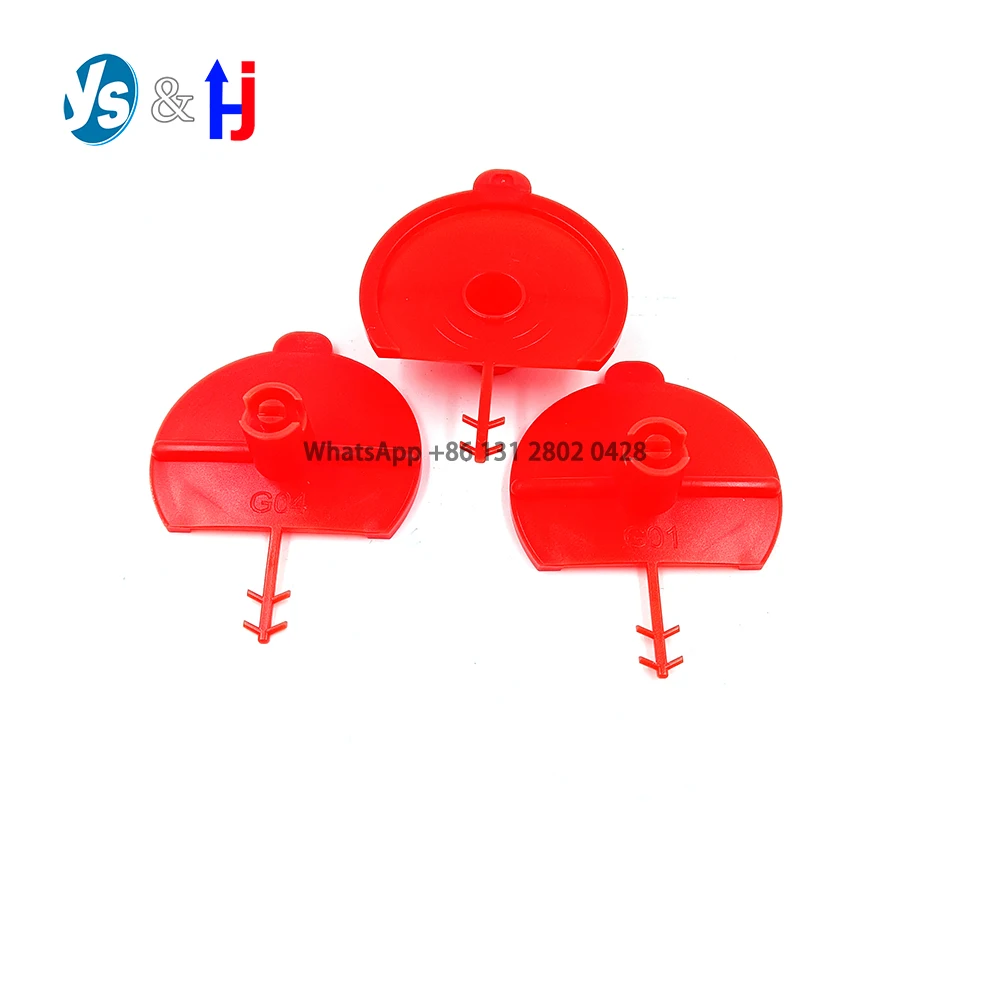 Sprühdüse aus Polyurethan-Schaumpistole mit flachem Fächern für PTS
