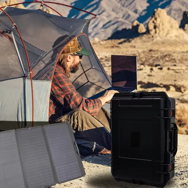 Esun 5000w High-power Trolley Case Power Supply 51.2v100ah Home Energy Storage & Outdoor Emergency Mobile Station