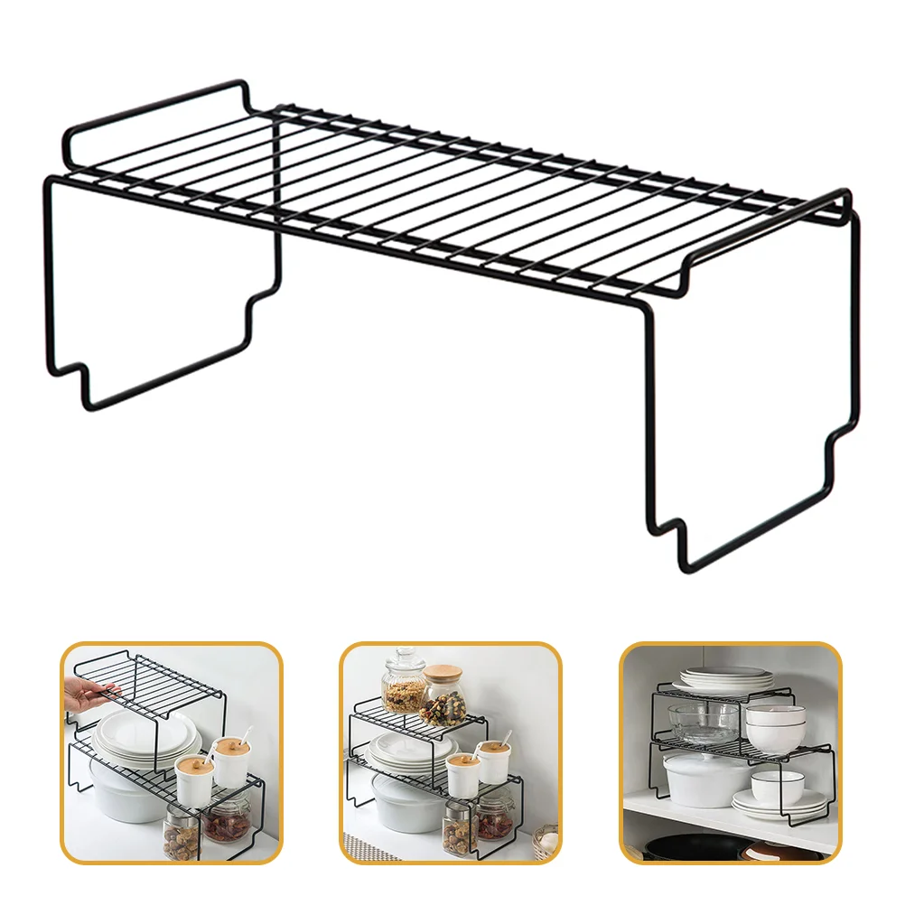 

Countertop Spice Racks Bottle Organizer Condiment Spices for Holder Storage Coffee Iron Shelf Cabinet Can Pantry