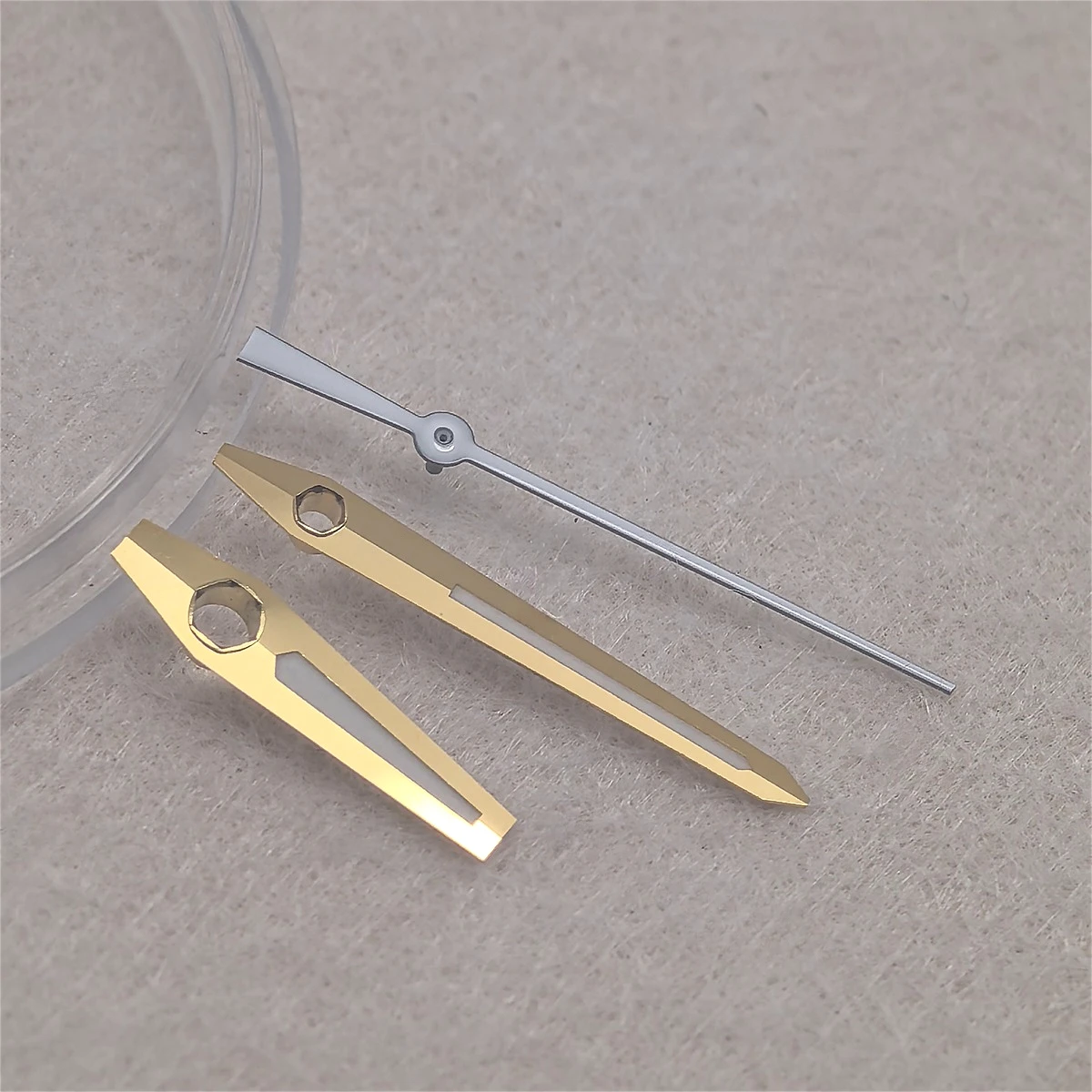 C6 Watch Hands for Miyota 8215 2813 Movement Green Super-Luminova Pointer Men's Diving Watch Replacement Parts