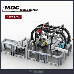 Mitsuami GBC Moc Building Block Motor Technology Bricks Puzzle Collection Toys DIY Assembly Creative Model Sports Xmas Gifts