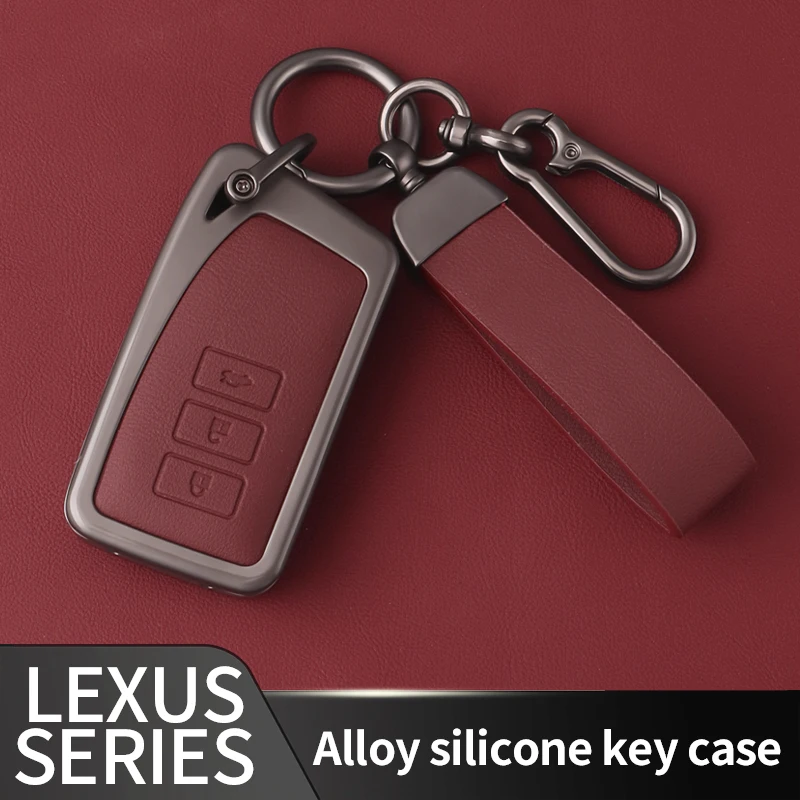 

Zine Alloy Car Key Case Shell Cover Holder For Lexus NX GS RX IS ES GX LX RC 200 250 350 LS 450H 300H Key Protection Accessories
