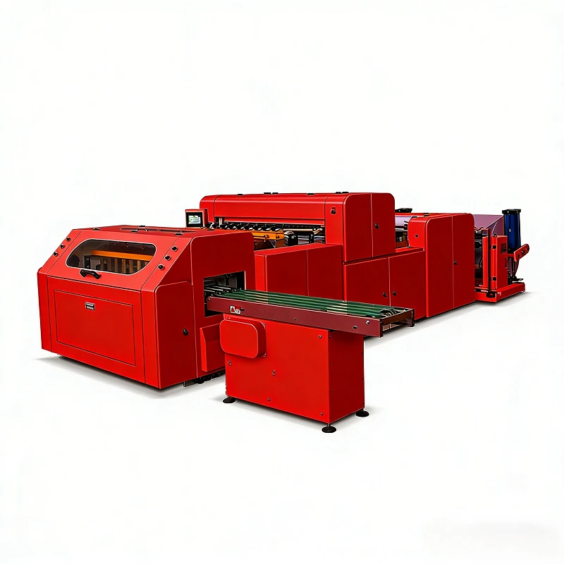 Customized Automatic Paper Slitting Rewinder Machine PLC Control for High Precision Material Cutting