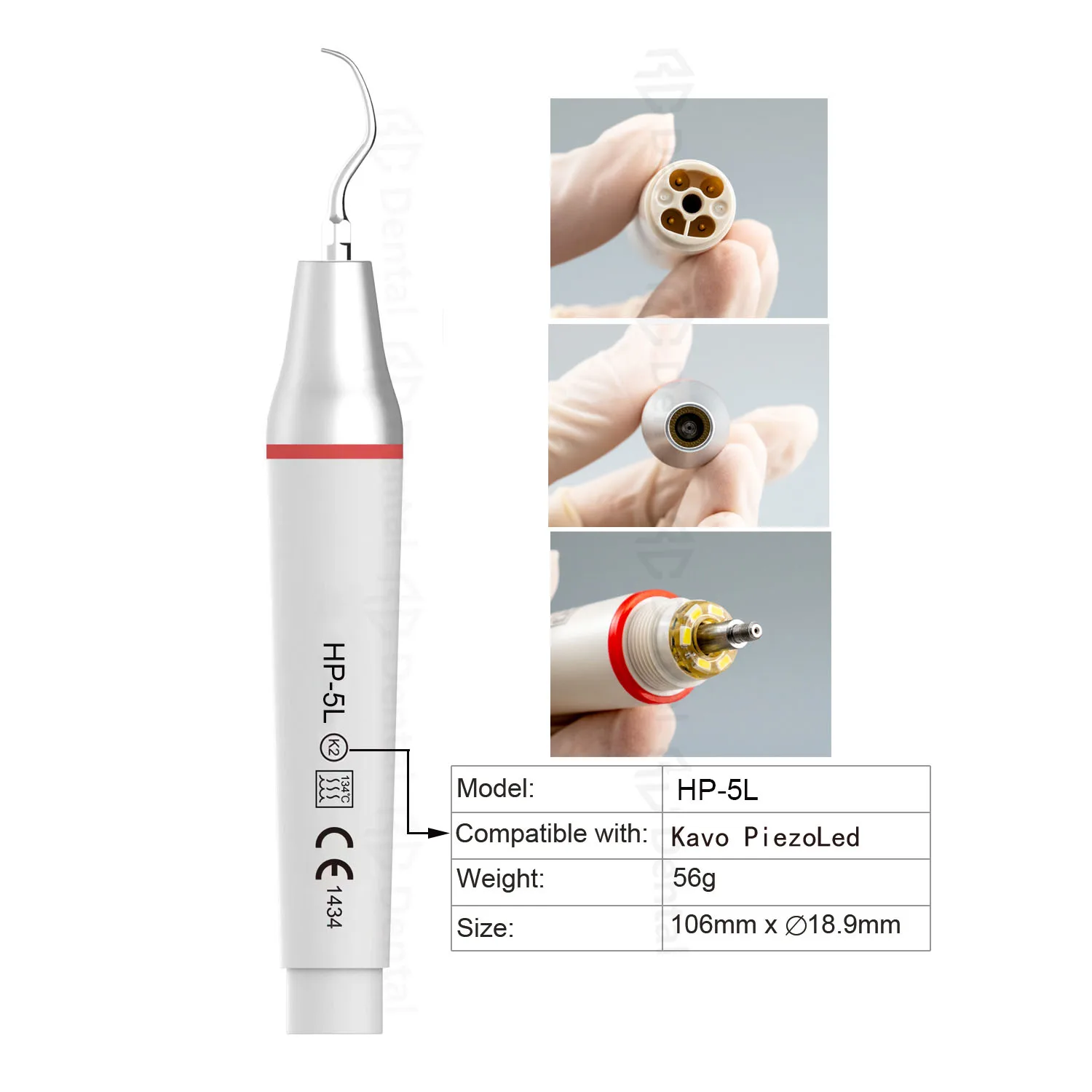 K2 Handstuk Voor KAVO PiezoLed Tandheelkundige Ultrasone Scaler Tandheelkunde met Tip Scaling Tips 201 202 203 Verwijderen Supragingivale HP-5L