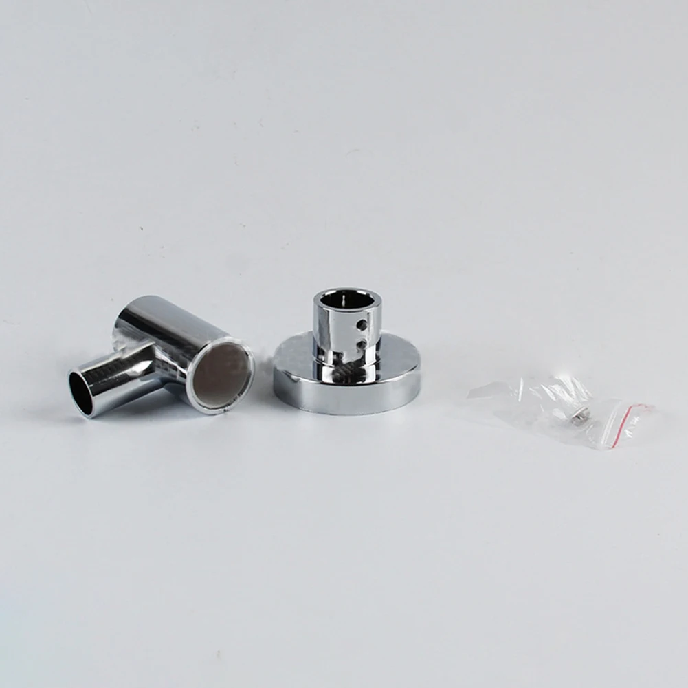 Rod Holder Shower Rod Holder ABS Riser Bracket Shower Fitting Holder For Shower Fitting New Practical Easy Installation