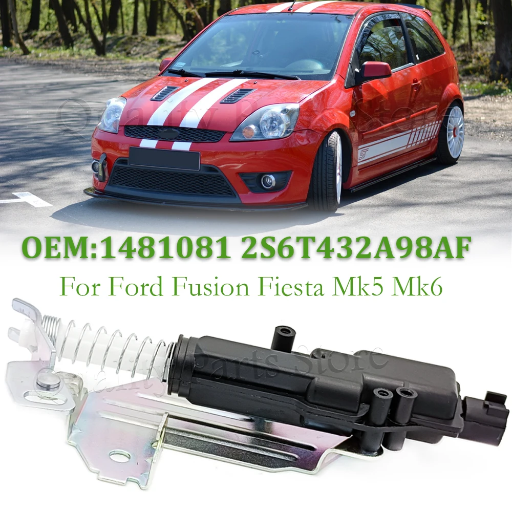 

For Ford Fiesta Mk5 & 6 /Fusion Rear Trunk Tailgate Lock Motor Bootlid Latch Actuator Solenoid 1481081 2S6T432A98AF 2S6T432A98A