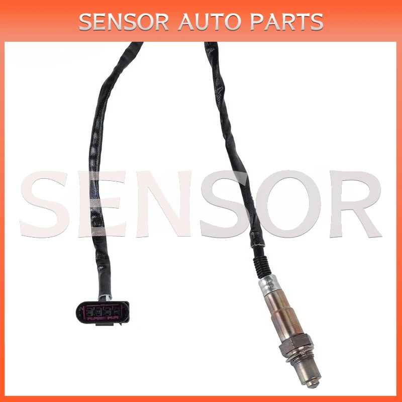 0258010011 4 Wire Lambda Sensors Probe Air Fuel Oxygen Sensor For VW Beetlr 1.8 2.5 030906262R 0258010012 0258010075