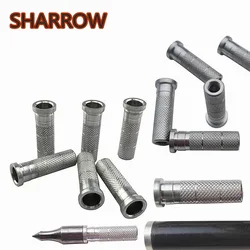 Alumínio Arrow Insert para Fiberglass, Shaft Connect Arrowheads, Acessórios de Tiro, ID, 6.0mm, 6.2mm, 7.6mm, 50Pcs