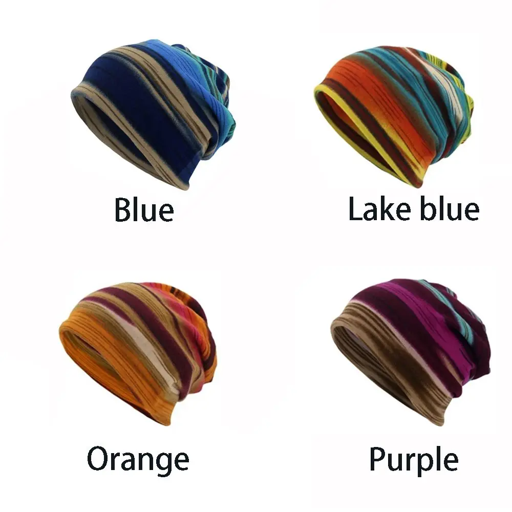 عارضة الخريف والشتاء متعددة الوظائف التحوط قبعة قبعة عارضة شريط طباعة قبعة عمامة #6