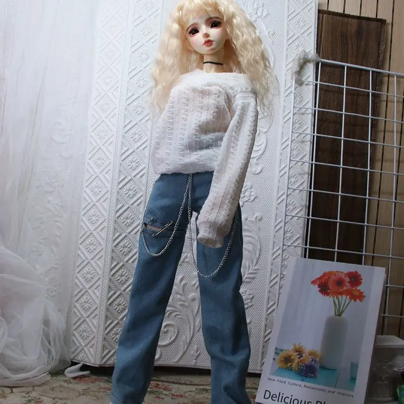 1/6 1/4 1/3 Bjd Doll Clothes Fashion Doll Daily Casual Wear Tops Pleated Skirt Party Princess Dress-Up Doll Accessories Gift Toy view 6