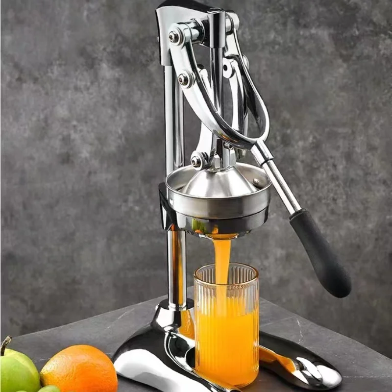 New 304 stainless steel juicer, hand pressed heavy-duty manual household residue juice separator, fresh fruit juicer orange