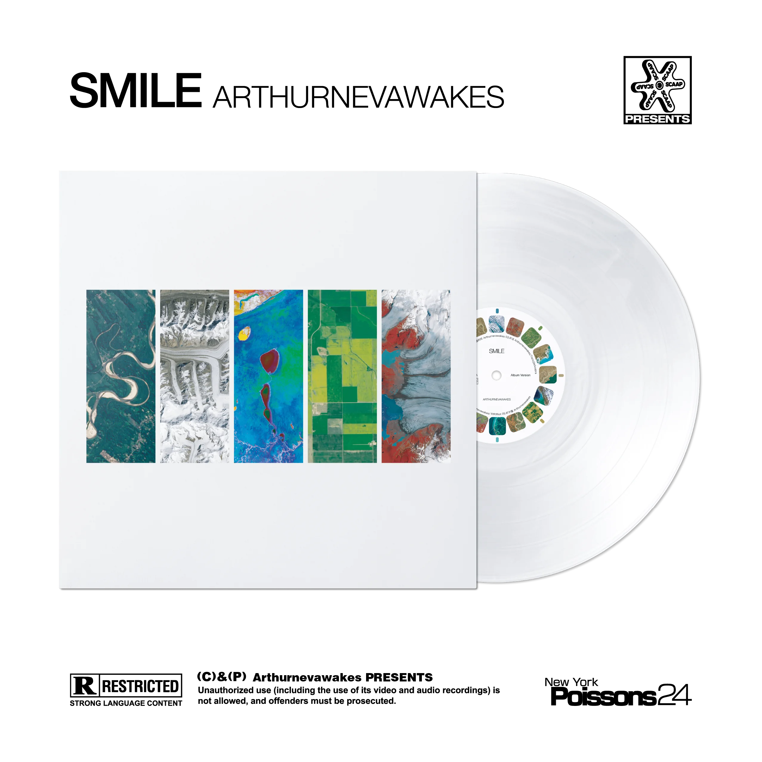 Arthurnevawakes :) LP Limited Edition 400 Copies Vinyl Record Album Import Official