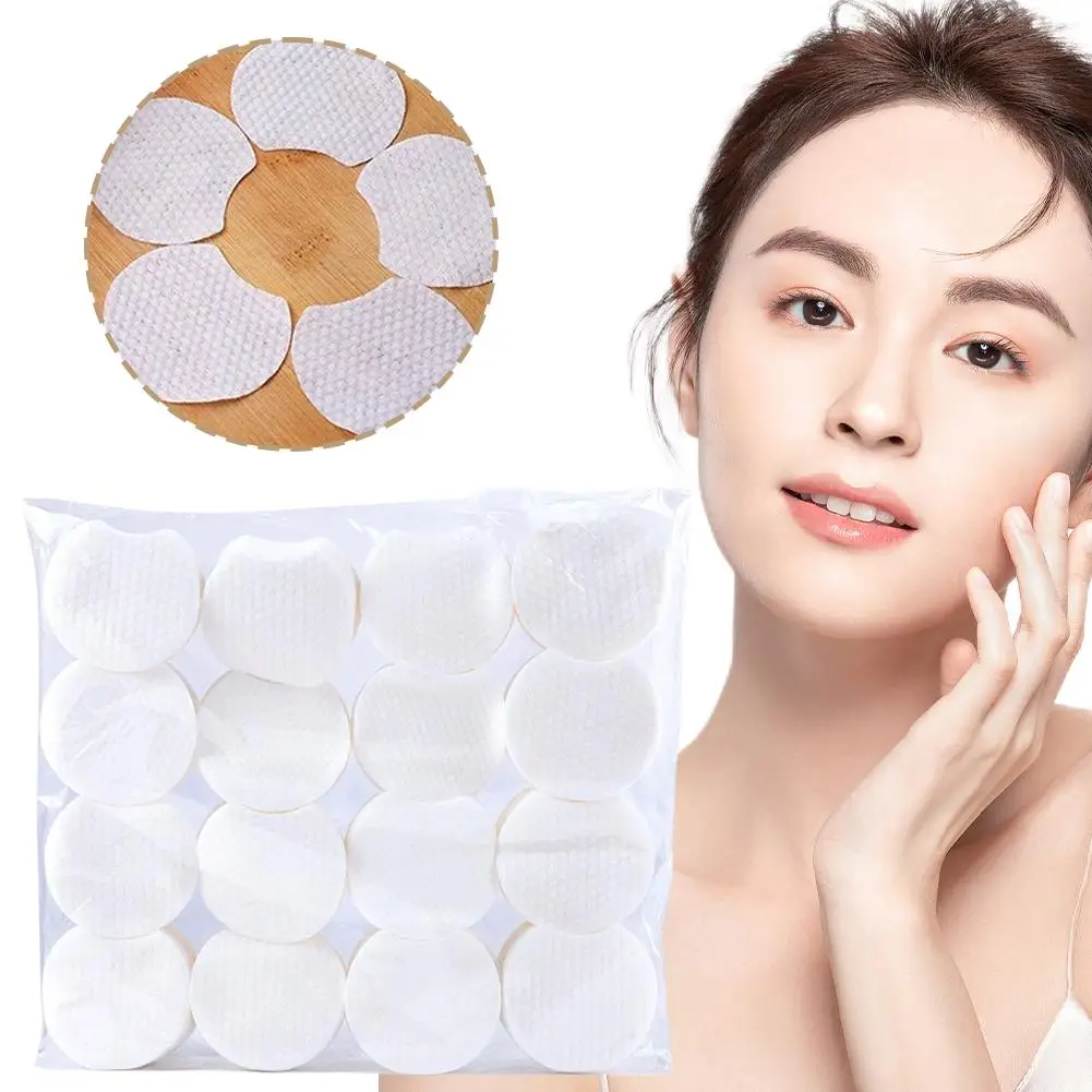 진주 코튼 라운드 코튼 패드 300pcs 살리실산 젖은 패드 노치 디자인 새로운 메이크업 리무버 코튼 패드 메이크업 도구