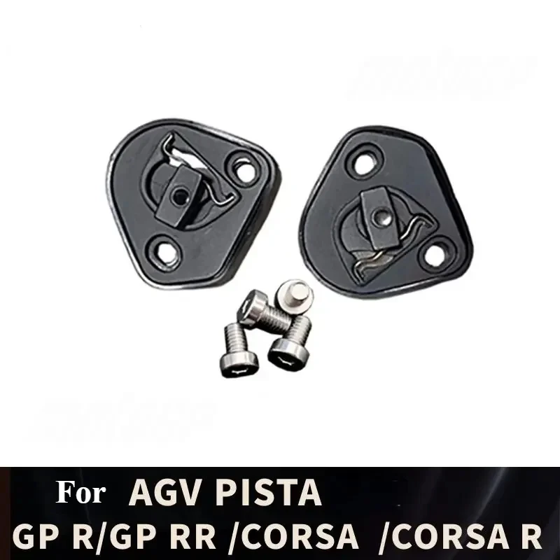 Accessories Plate Left Right with Screws Visor Shield Gear Base Lens Tool Motorcycle Helmet for  Pista GP RR Corsa R GPR