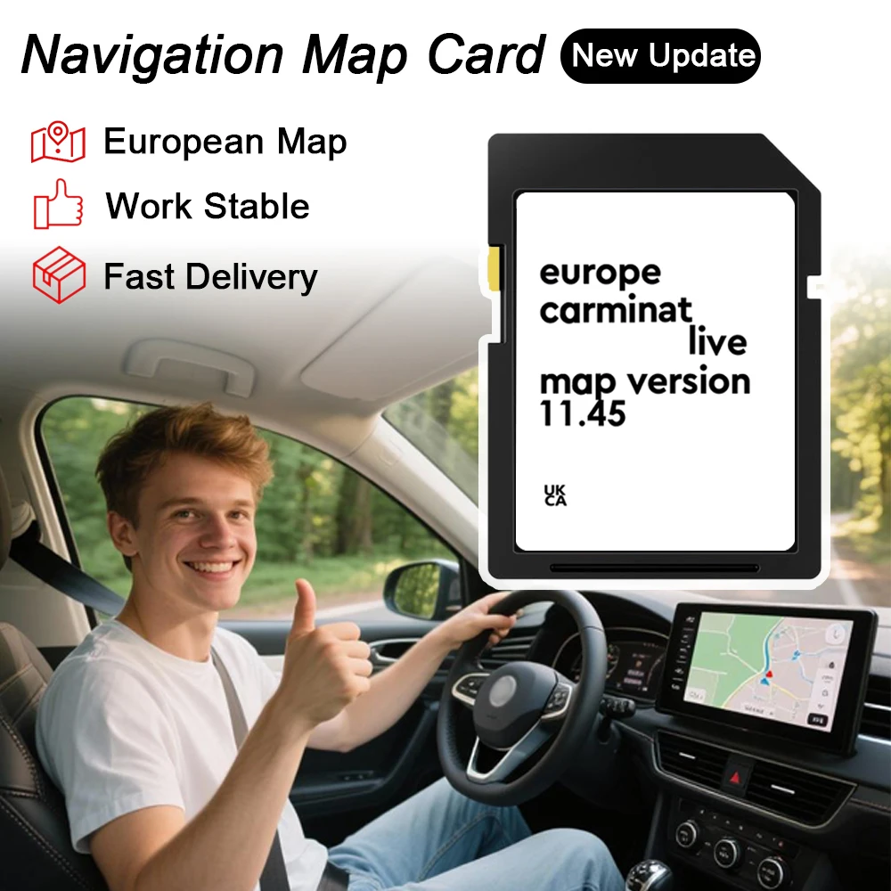 2024 nueva actualización para mapas de Renault Europa Megane Clio Laguna navegación de coche Carminal Live 11,45 Sat Nav parte 8201753027 tarjeta SD