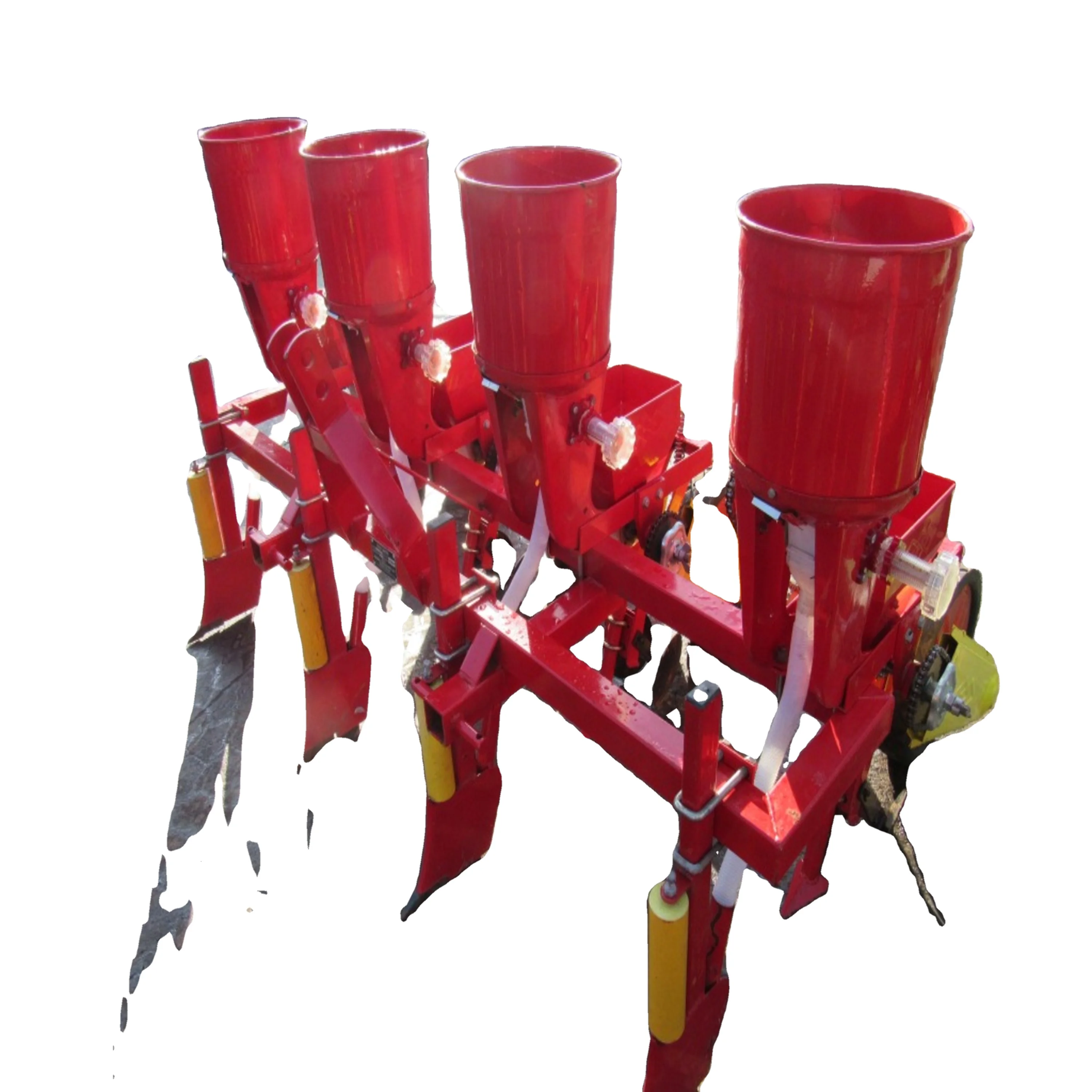 Buy  manual maize seeder hand push corn planter single row corn seeder for hot sale