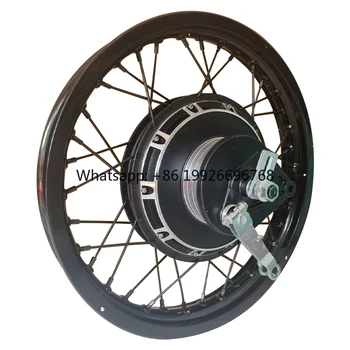 Electric Motorcycle Hub Motor Conversion Kit Waterproof Spokes Brushless DC Motor 1000W